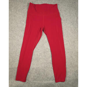 Lululemon Align High-Rise Leggings Red 25" Inseam Size 10